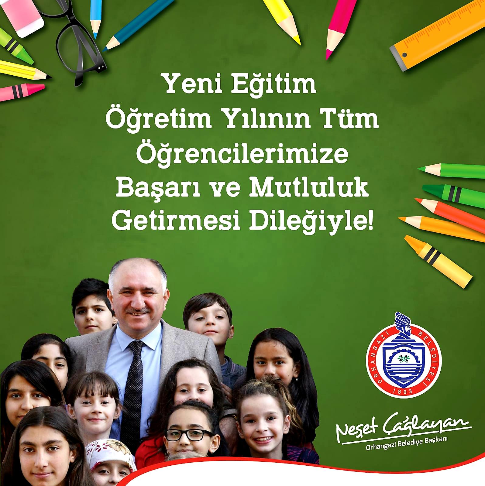 ÇAĞLAYAN'DAN YENİ EĞİTİM ÖĞRETİM YILI MESAJI