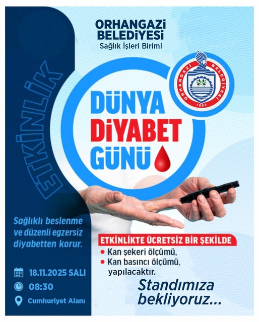 Dünya Diyabet Günü kapsamında sağlığınız için küçük ama etkisi büyük bir adım atıyoruz.