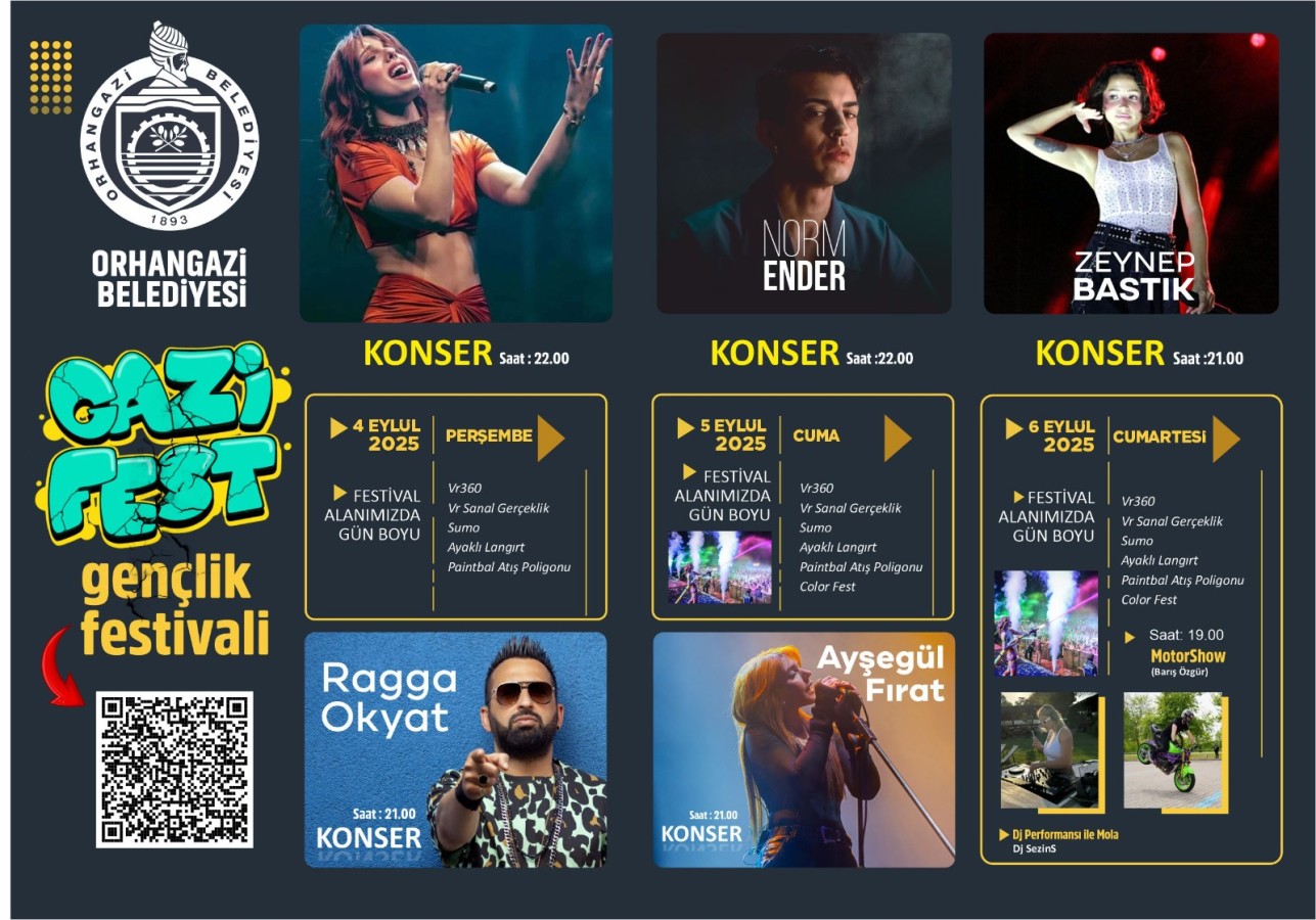 Orhangazi Belediyesin’den Gençlik Rüzgârı Esintisi: GaziFest Başlıyor