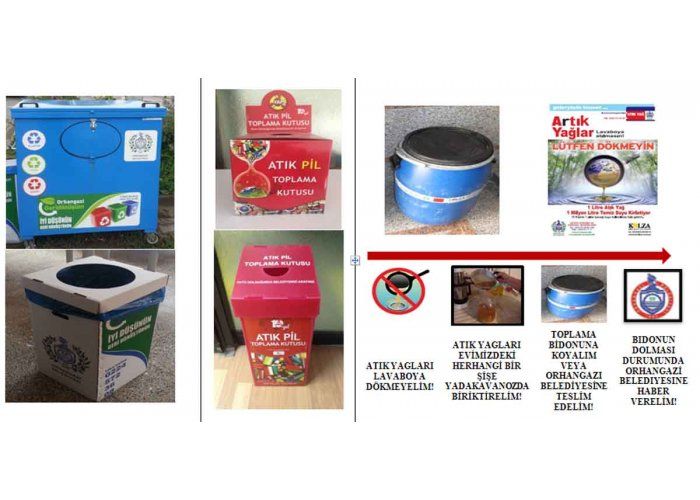 Orhangazi Belediyesi'nin, Atık Toplama Çalışmaları Sürüyor. 