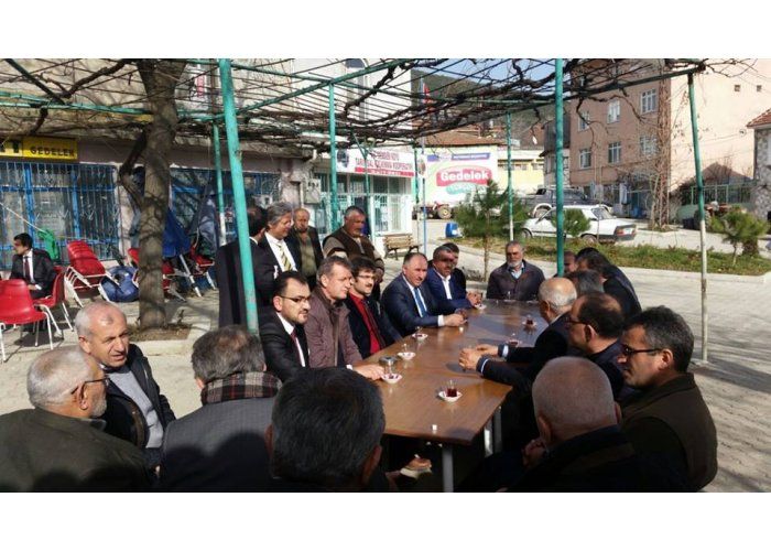 Belediye Başkanı Neşet Çağlayan, Gedelek Mahallesini Ziyaret Etti 