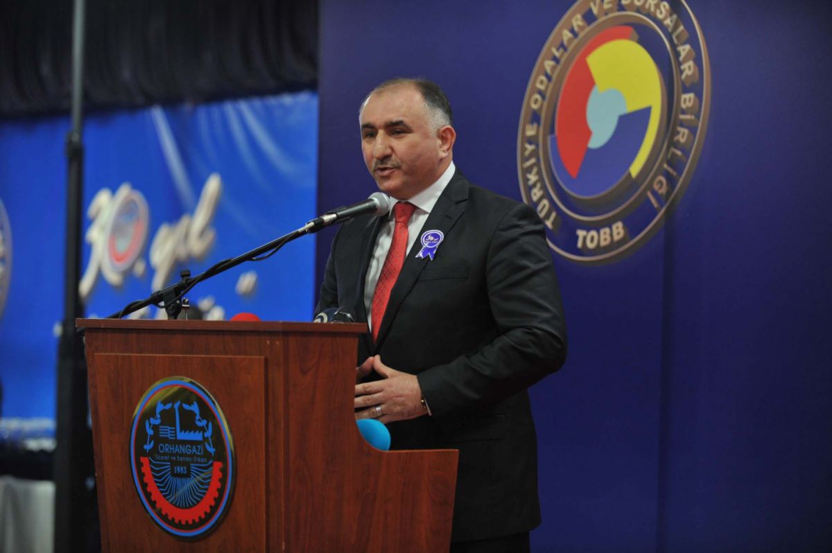 Belediye Başkanı Neşet Çağlayan OTSO Ödül Töreninde Katıldı 