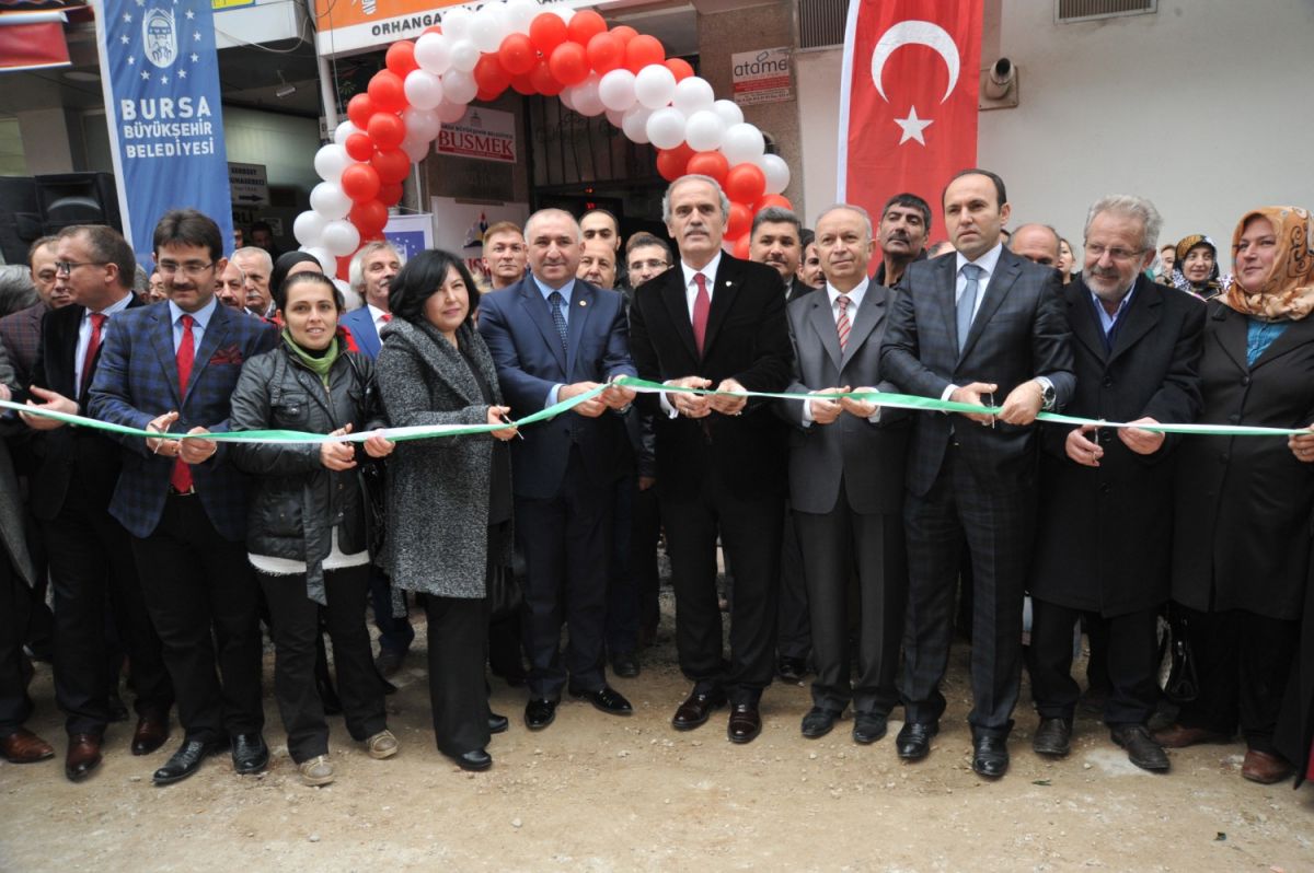 BUSMEK Merkezi Orhangazi Şubesi Bursa Büyükşehir Belediye Başkanı Recep Altepe’nin De katılımları ile Açıldı 