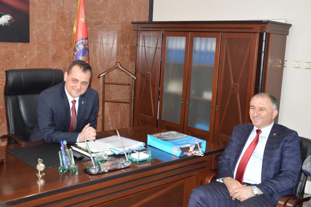 Başkan Emniyet Müdürü'nü ziyaret etti 