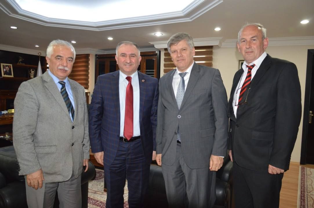 BUSKİ Yetkilileri Başkanı Ziyaret Etti 