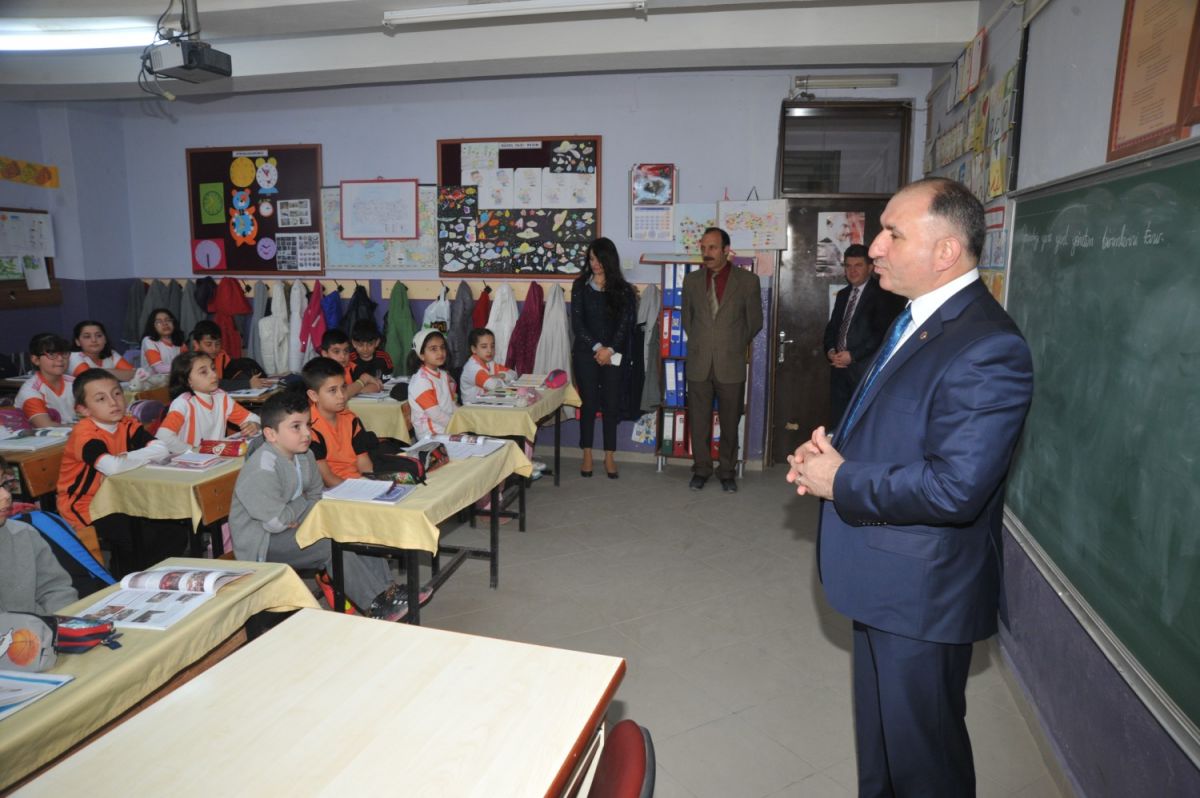 ÇAĞLAYAN Okulda Ders Verdi 