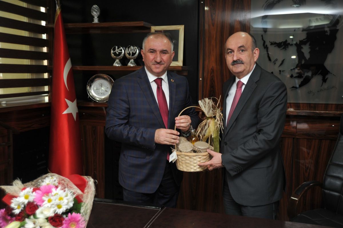 SAĞLIK BAKANI MEHMET MÜEZZİNOĞLU'NU AĞIRLADIK 