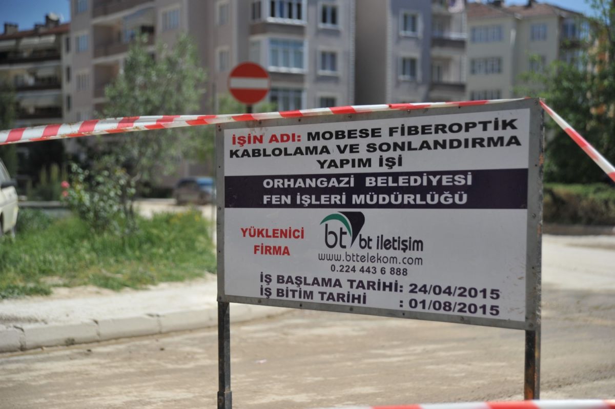 MOBESE KAZILARI BAŞLADI 