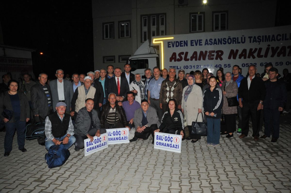 BELEDİYE BALGÖÇ'Ü 150 KİŞİ İLE BULGARİSTAN'A GÖNDERDİ 