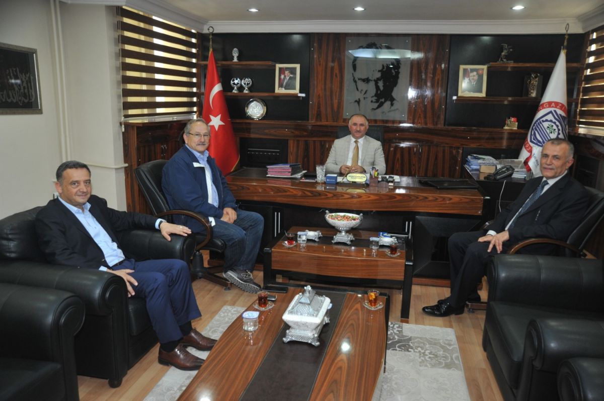 ASİL ÇELİK VE TSO BAŞKANA ZİYARET 