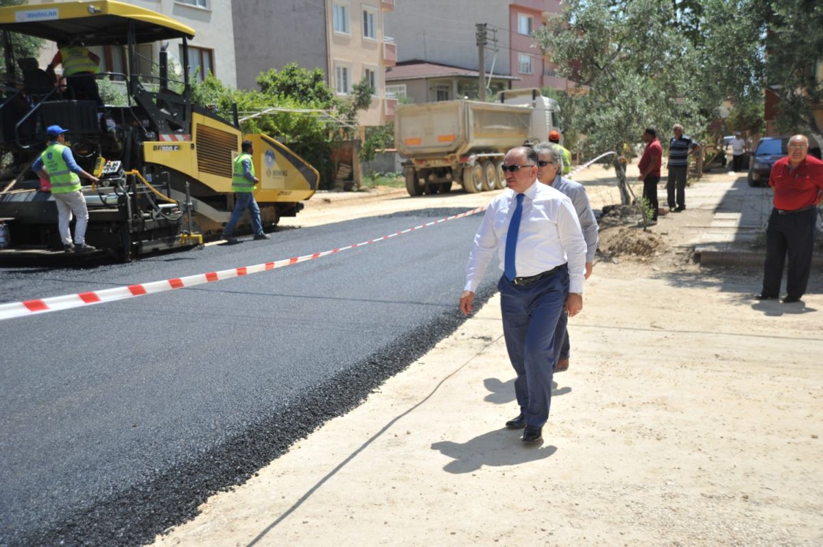 ASFALT ÇALIŞMALARI MURADİYE MAHALLESİNDE DEVAM EDİYOR 