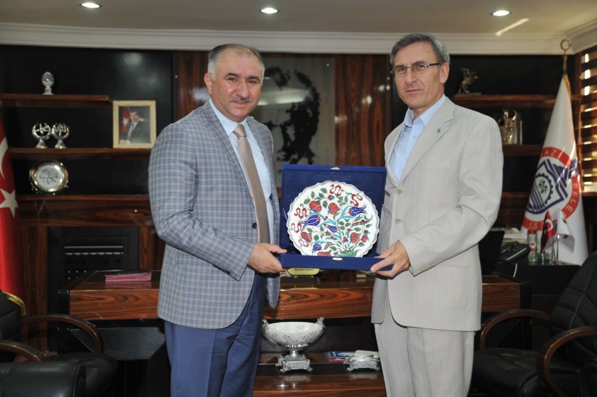 CAHİT IŞIK VEDA ZİYARETİNDE BULUNDU 