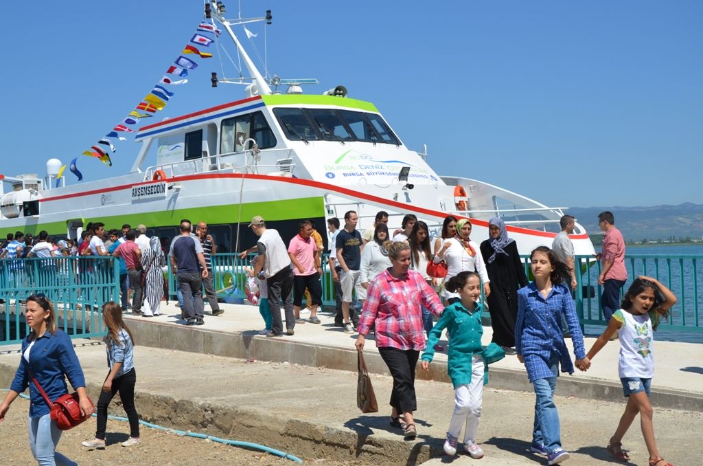 BAYRAMDA GEMİ SEFERLERİ BÜYÜK İLGİ GÖRDÜ 