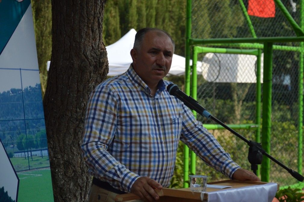 TENİS KORTU AÇILIŞI YAPILDI 