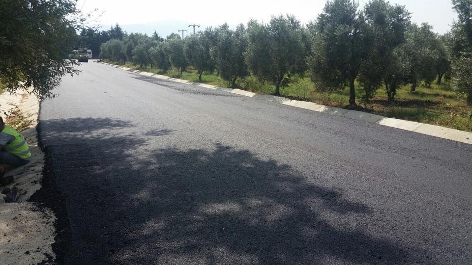 ÜREĞİL GİRİŞİNDE ASFALTLAMA YENİLENDİ 