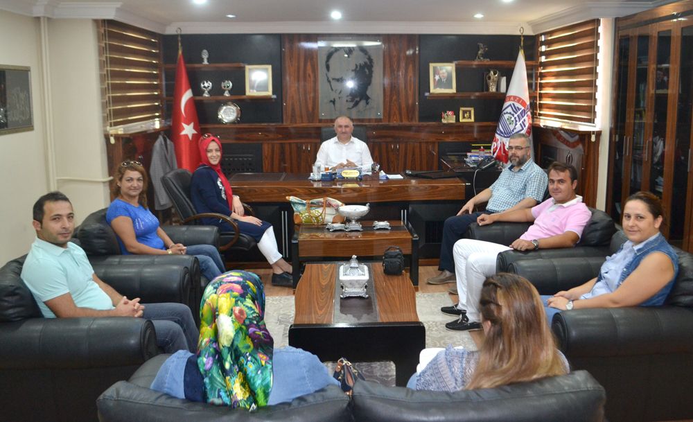 CARGİL OKUL AİLE BİRLİĞİ BAŞKANI ZİYARET ETTİ 