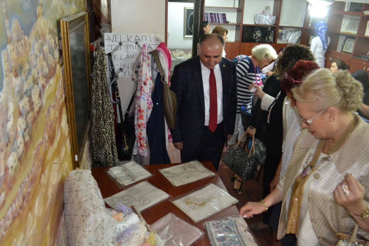 BAŞKANDAN GÖNÜLLÜEVİ ZİYARETİ 