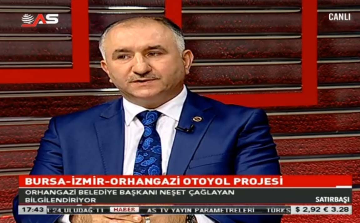 ÇAĞLAYAN AS TV YE KONUK OLDU 