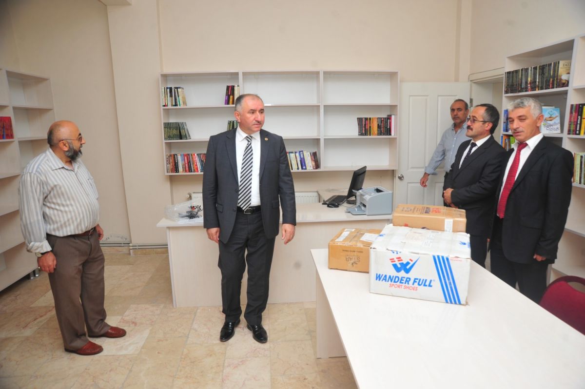 ESKİ BELDELERİN TAMAMINA KÜTÜPHANE 