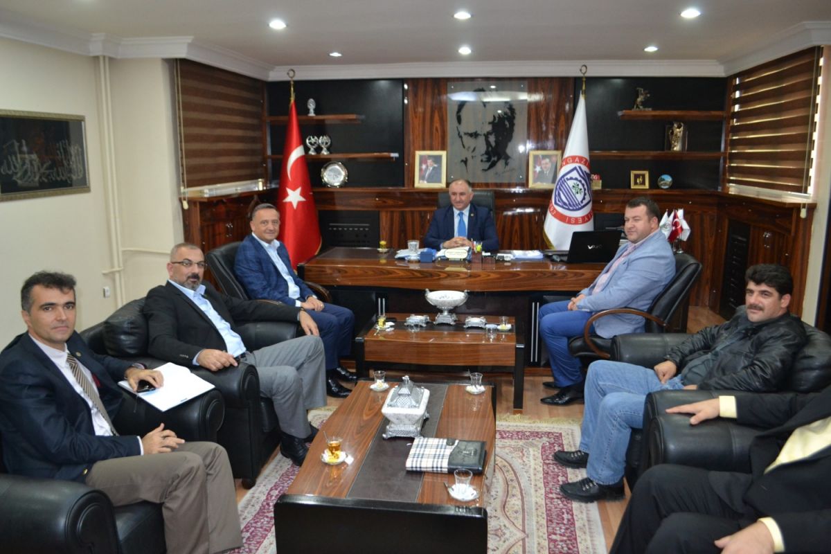 NAKLİYECİ ESNAFI İLE TOPLANTI DÜZENLEDİK 