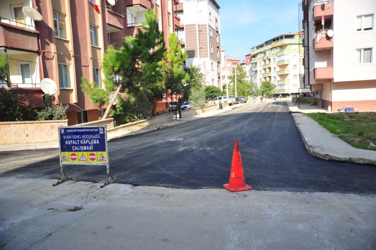 SİTELER BÖLGESİNDE ASFALT ÇALIŞMALARI TAMAMLANIYOR 