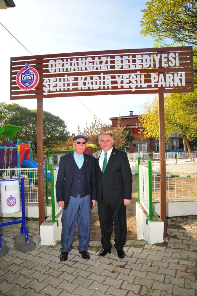 YENİKÖY'DEKİ PARKA ŞEHİDİN İSMİ VERİLDİ 