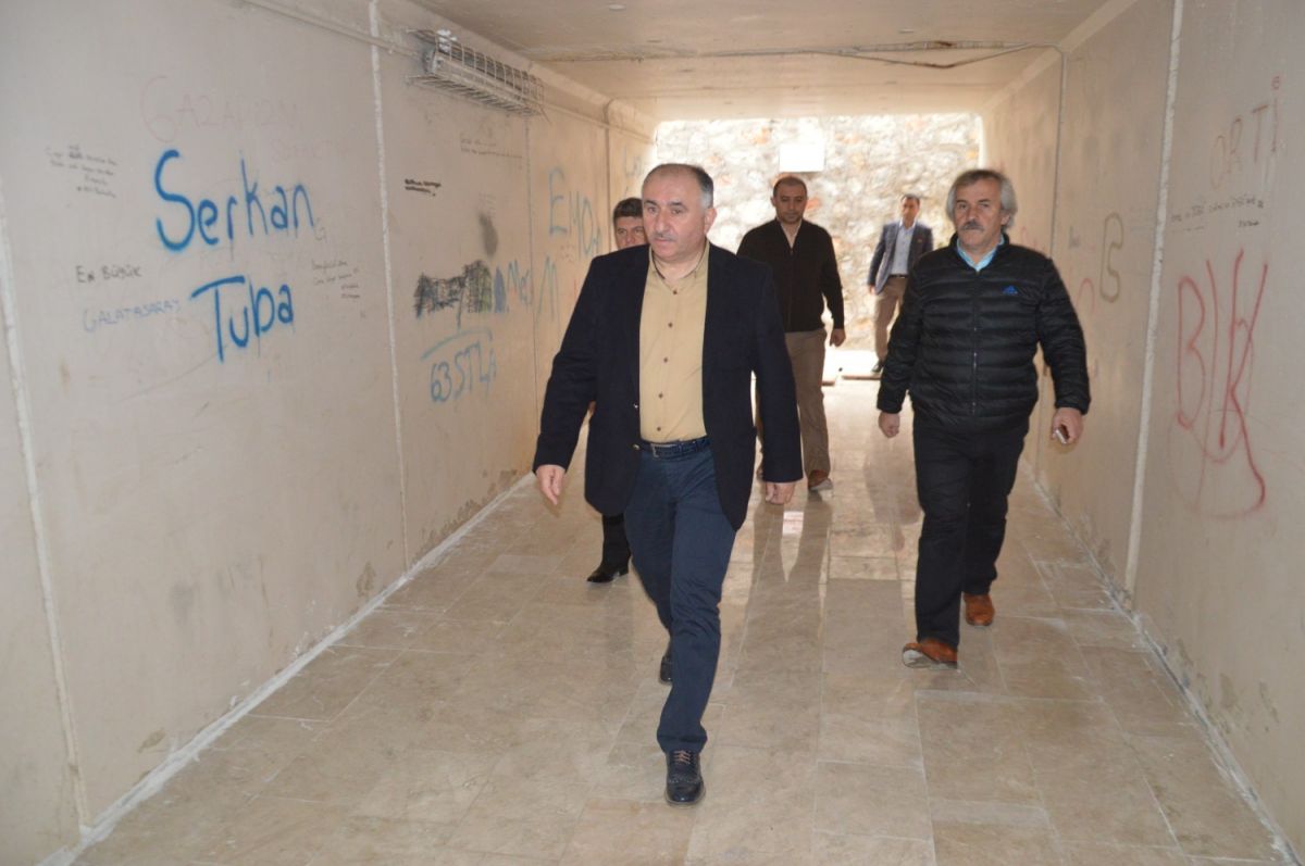 ALT GEÇİTLERDE REVİZYON BAŞLADI 