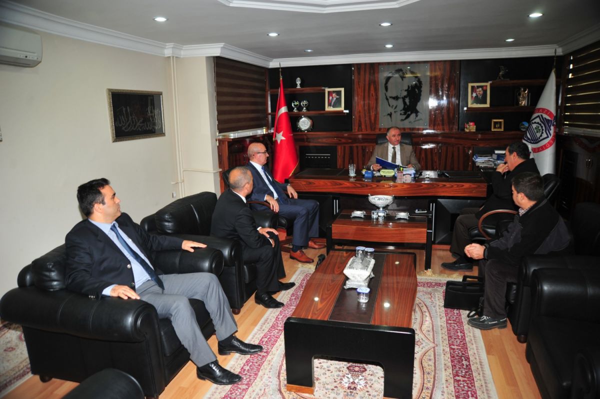 DSİ BÖLGE MÜDÜRÜ ÇAĞLAYAN’I ZİYARET ETTİ 