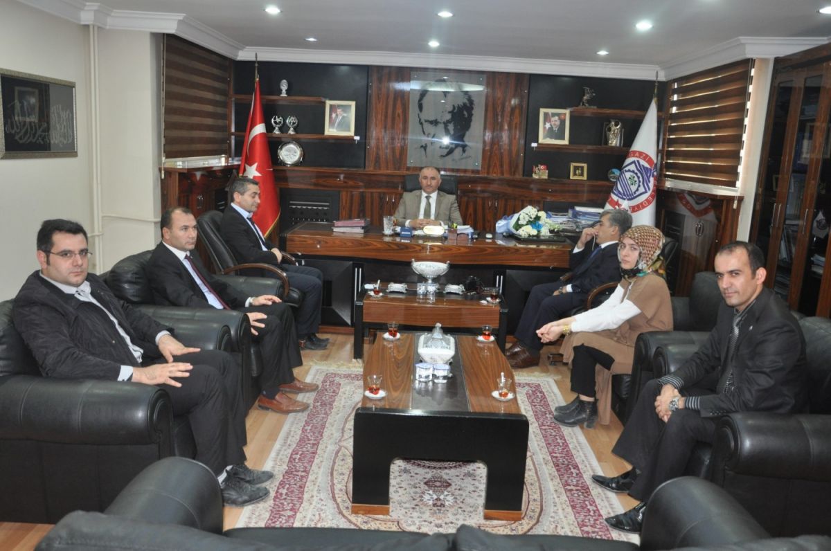 BÜRO MEMUR SEN BAŞKAN ÇAĞLAYANI ZİYARET ETTİ 