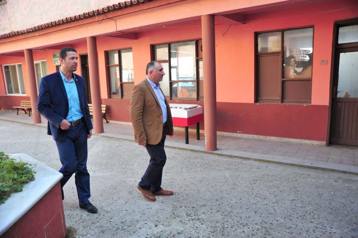 ÇAĞLAYAN YENİKÖY MEYDAN DÜZENLEMESİ İNCELEMESİNDE BULUNDU 