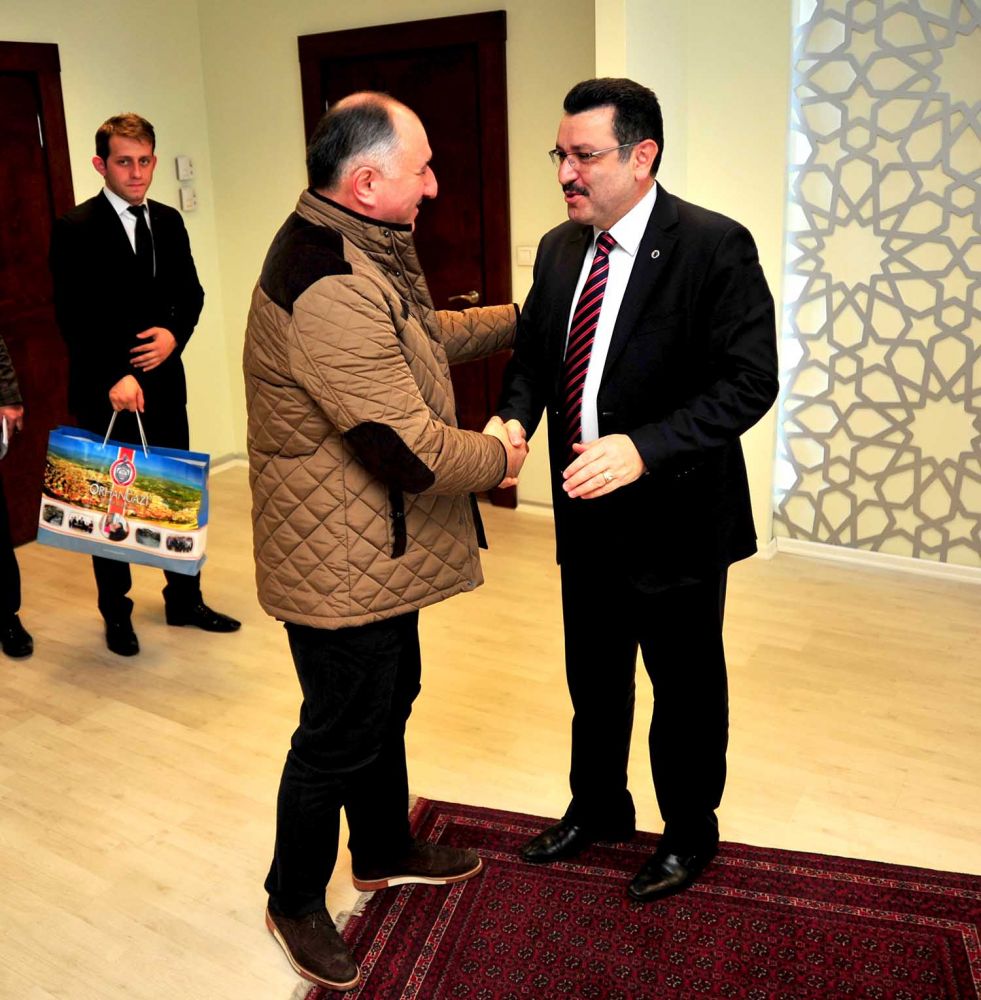 BAŞKAN ÇAĞLAYAN TRABZON ORTAHİSAR BELEDİYESİNİ ZİYARET ETTİ 