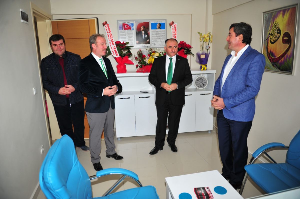 BAŞKAN ÇAĞLAYAN ELITE ENGILISH ZİYARET ETTİ 