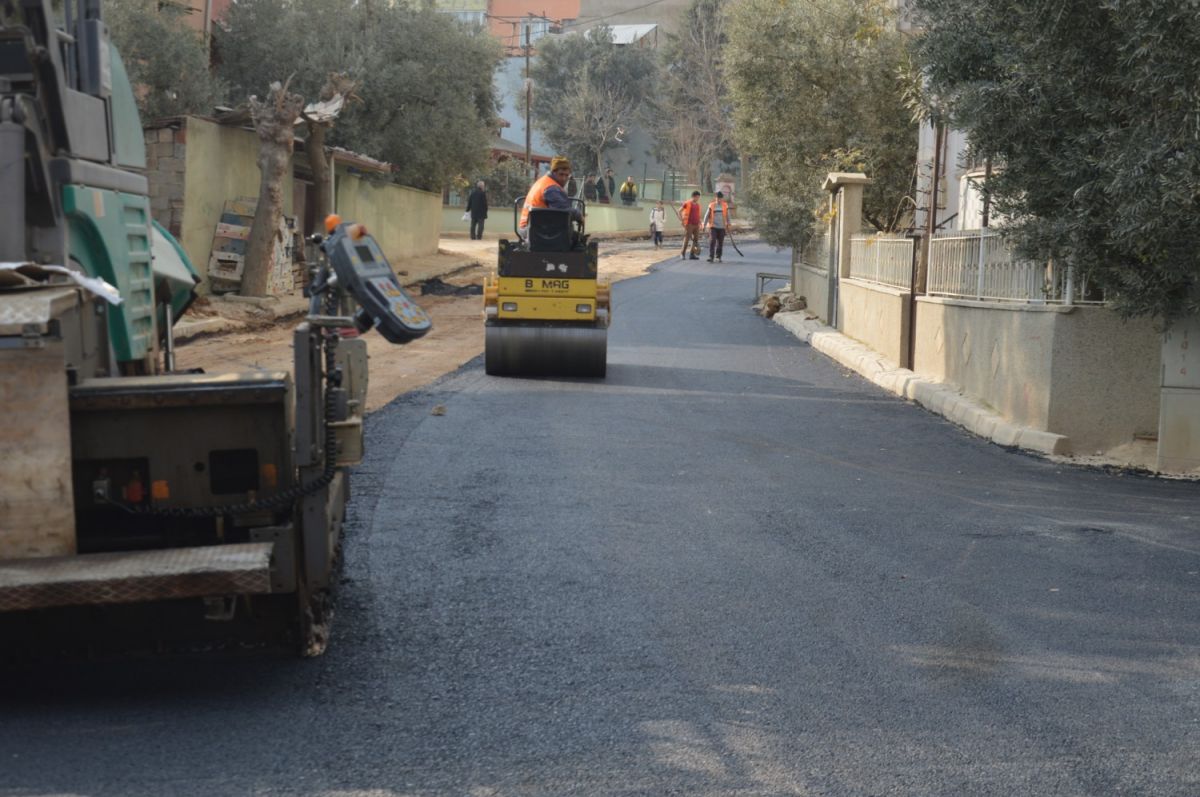 ASFALT ÇALIŞMALARI HÜRRİYET MAHALLESİNDE 