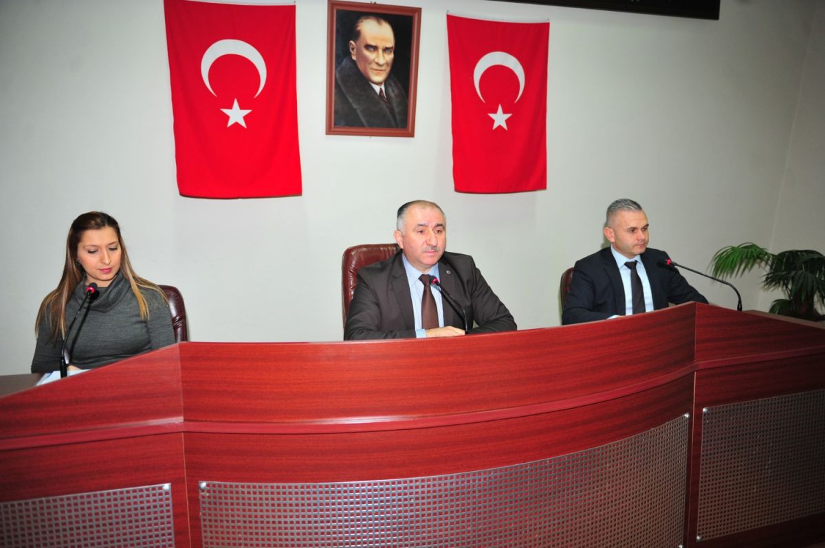 OCAK AYI BELEDİYE MECLİS TOPLANTISI YAPILDI 