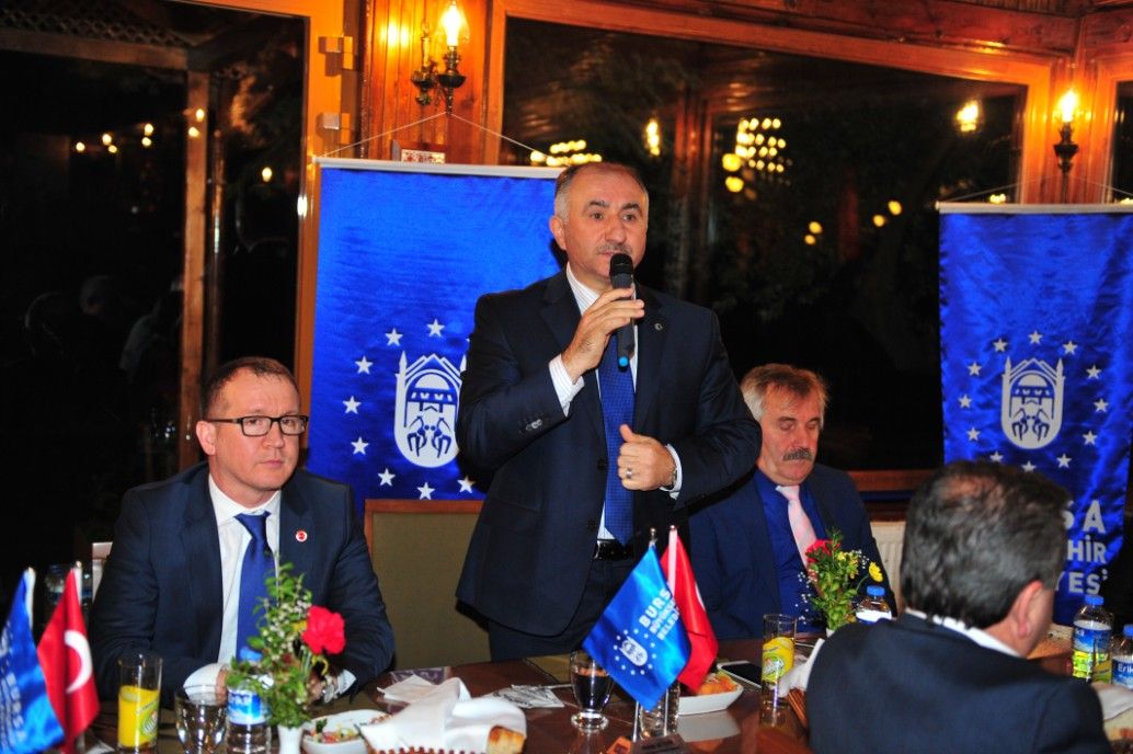 BAŞKAN ÇAĞLAYAN MUHTARLARLA BİR ARAYA GELDİ 