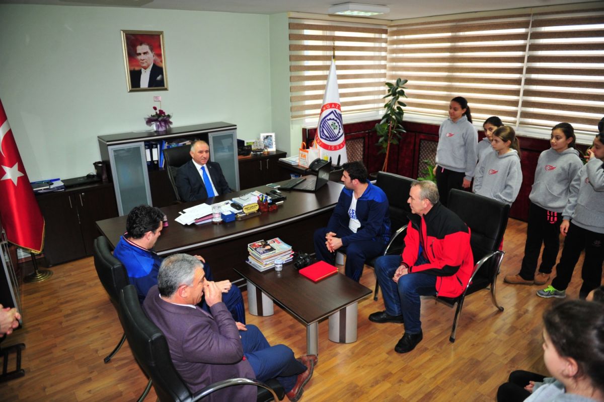 ALL STAR BASKETBOL OYUNLARI BAŞKANI ZİYARET ETTİ 