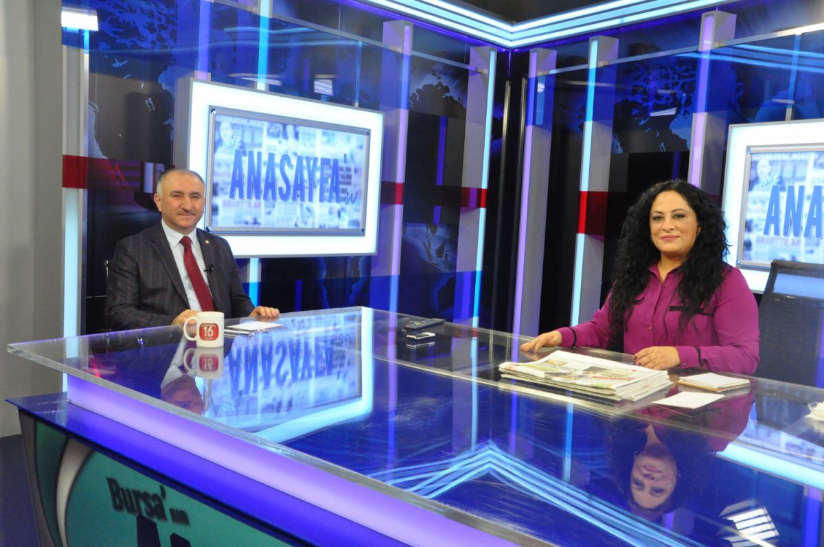 BAŞKAN ÇAĞLAYAN KANAL16'NIN KONUĞU OLDU 