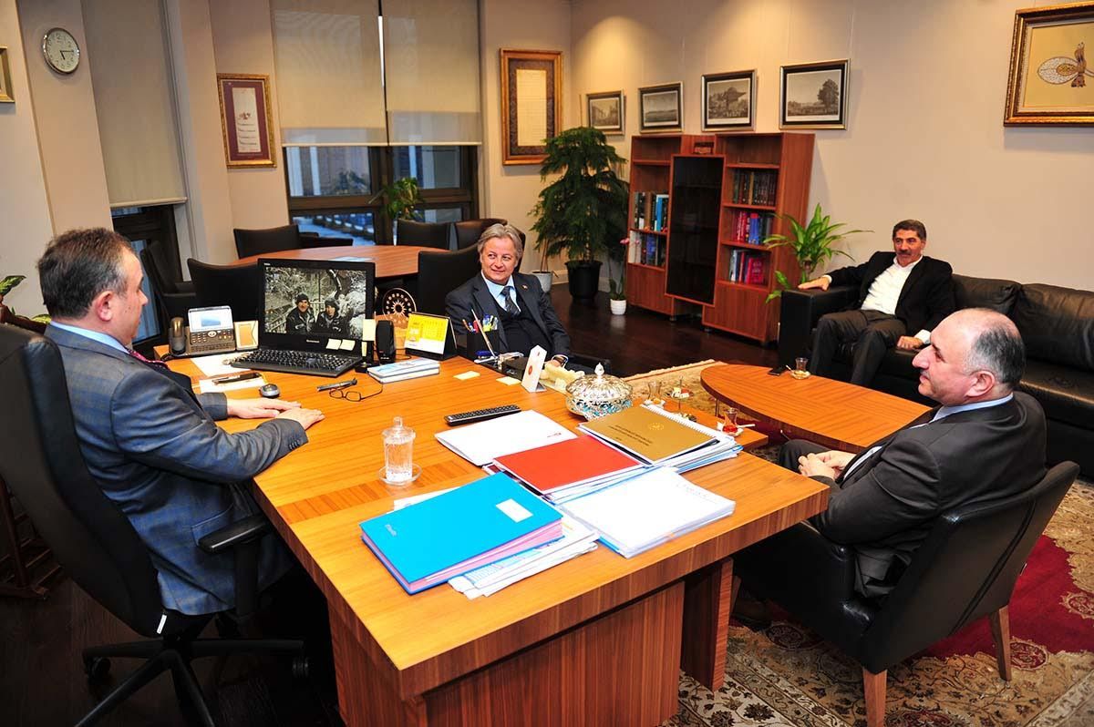 BAŞKAN'IN CUMHURBAŞKANLIĞI ZİYARETİ 