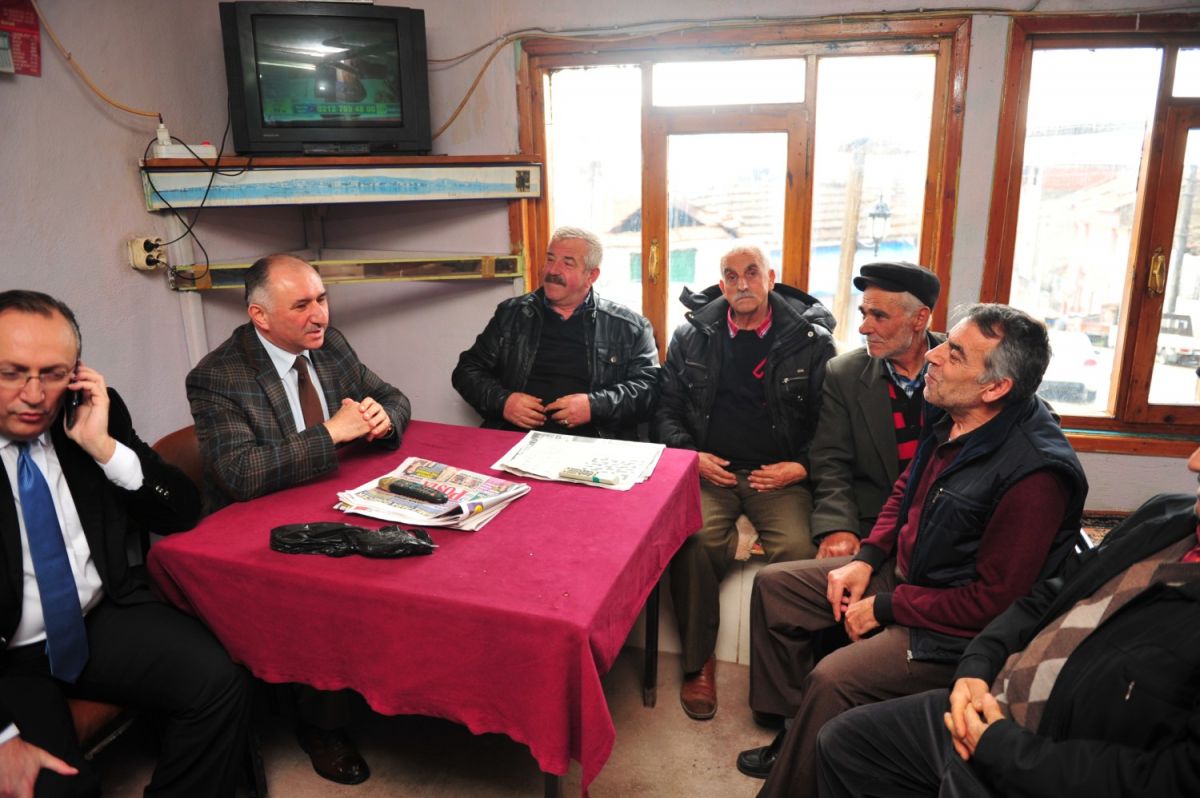 ÇAĞLAYAN YENİKÖYDE VATANDAŞLARI DİNLEDİ 