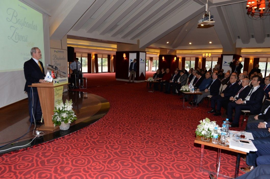 ÇAĞLAYAN MBB TOPLANTISINA KATILDI 