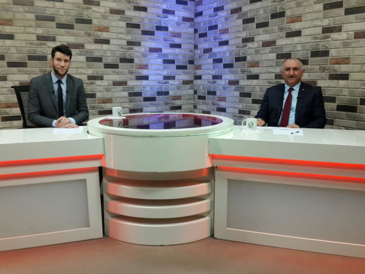 ÇAĞLAYAN BURSA TV'DE CANLI YAYIN KONUĞU OLDU 