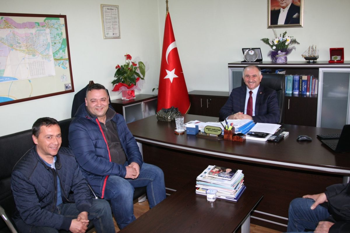 AVCILAR KULÜBÜ CAĞLAYAN'I ZİYARET ETTİ 