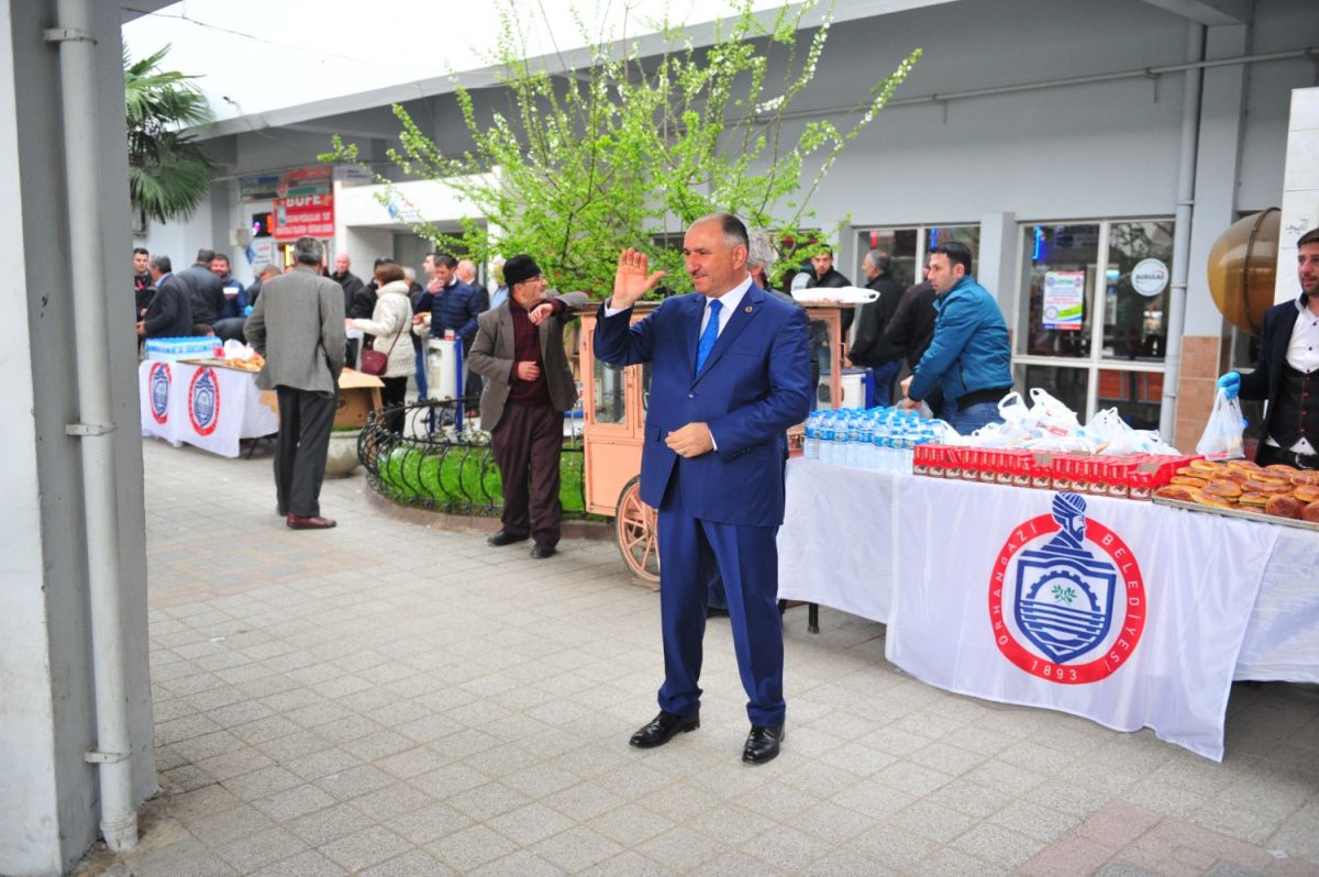 BAŞKAN YGS SINAVINA GİREN ÖĞRENCİLERİ UĞURLADI 