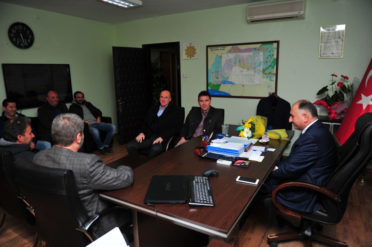 FENERBAHÇELİLER DERNEĞİNDEN BAŞKANA ZİYARET 