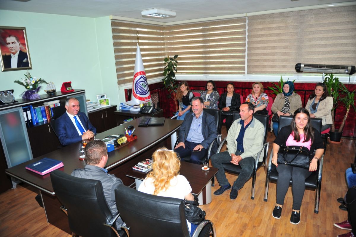 BULGARİSTAN HEYETİ'NDEN ÇAĞLAYAN'A ZİYARET 