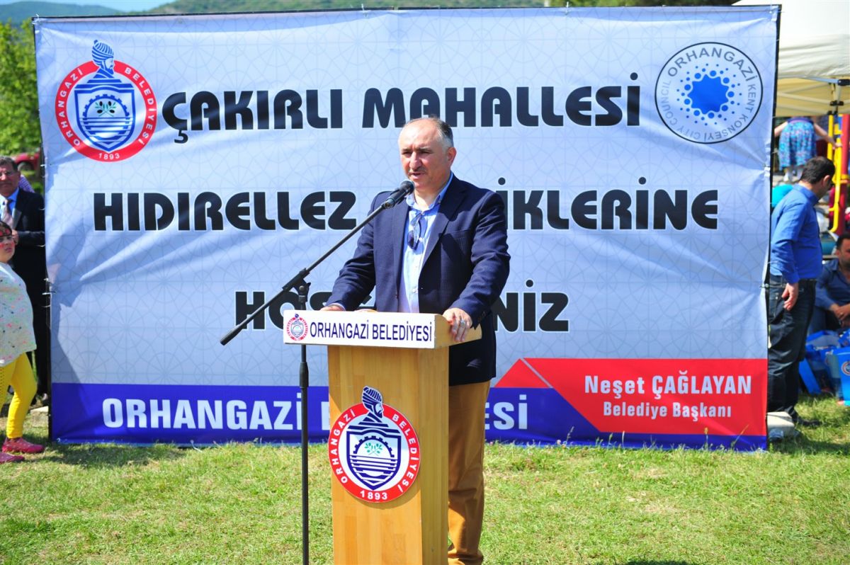 BAŞKAN ÇAĞLAYAN ÇAKIRLI'DA HIDRELLEZ COŞKUSUNA ORTAK OLDU 