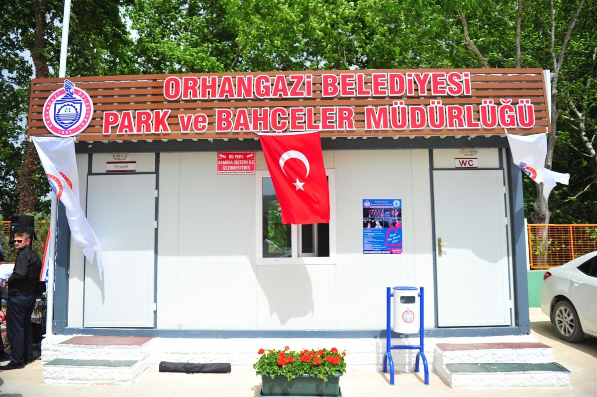 BELEDİYENİN YENİ PARK BAHÇELER MÜDÜRLÜĞÜ MERKEZİ HİZMETE GİRDİ 