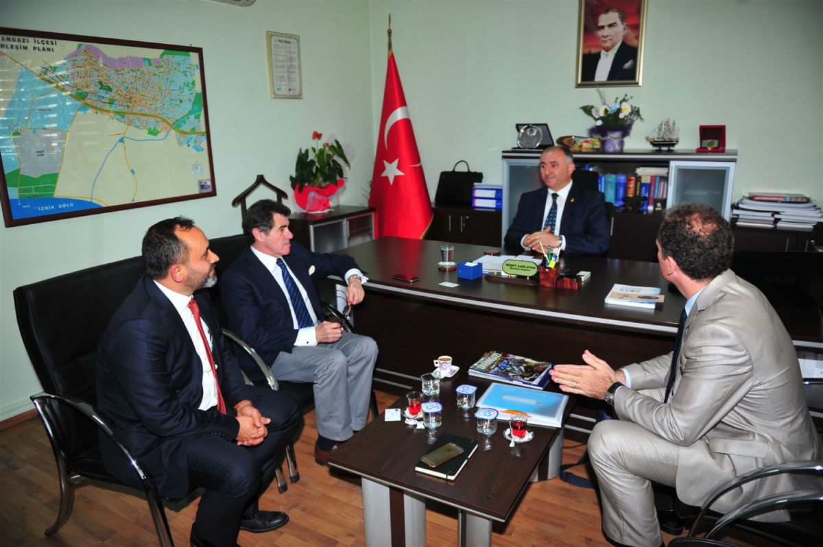 BAMESA ÇELİK YÖNETİCİLERİNDEN ZİYARET 