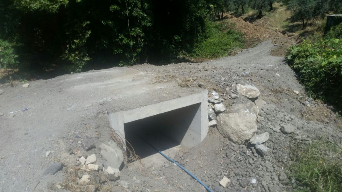 GEMİÇ'TE KÖPRÜ VE SU DEPOSU İNŞAATI TAMAMLANDI 