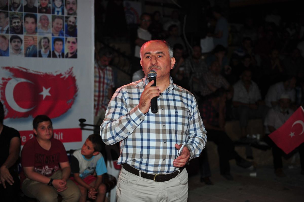 DEMOKRASİ NÖBETİNDE BÜYÜK COŞKU 